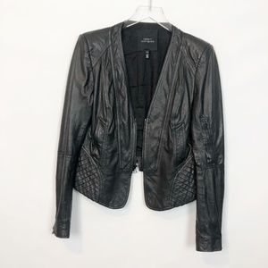 Robert Rodriguez Black Lamb Leather Jacket 6